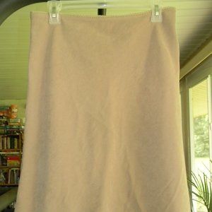 XOXO Tan knee-length skirt, size: small